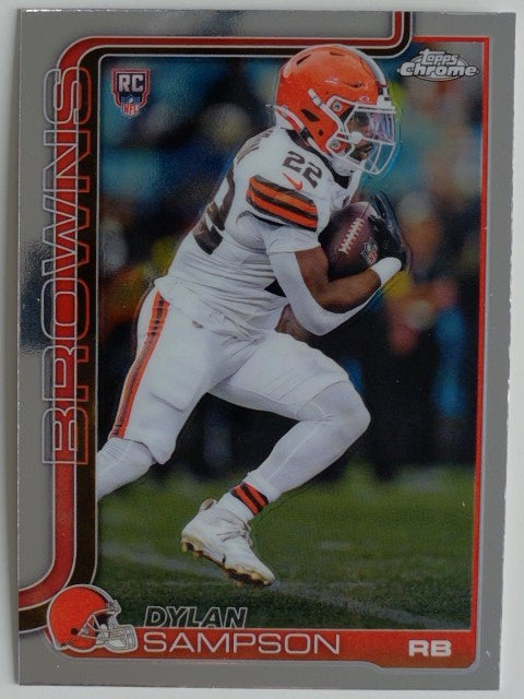 2025 Topps Chrome Football Dylan Sampson #308 RC