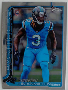 2025 Topps Chrome Football Princely Umanmielen #377 RC