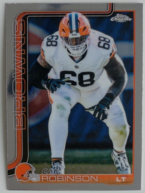 2025 Topps Chrome Football Cam Robinson #124