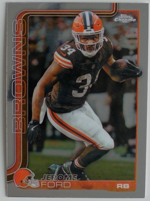 2025 Topps Chrome Football Jerome Ford #71