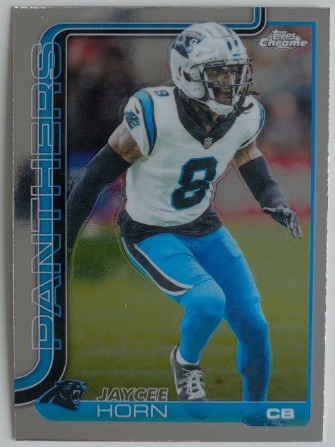 2025 Topps Chrome Football Jaycee Horn #41