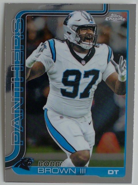 2025 Topps Chrome Football Bobby Brown III #46