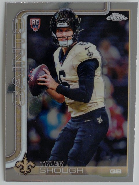 2025 Topps Chrome Football Tyler Shough #398 RC
