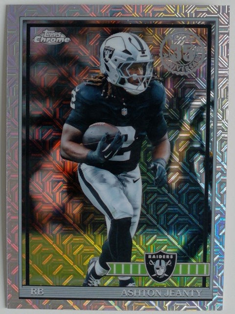 2025 Topps Chrome Football 1975 Topps Ashton Jeanty #1975-20