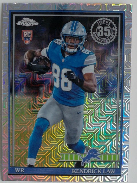 2026 Topps Flagship 1991 Topps Rookies Chrome Kendrick Law #91TRC-42