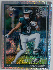 2026 Topps Flagship Football 1991 Topps Rookies Chrome Makai Lemon #91TRC-19
