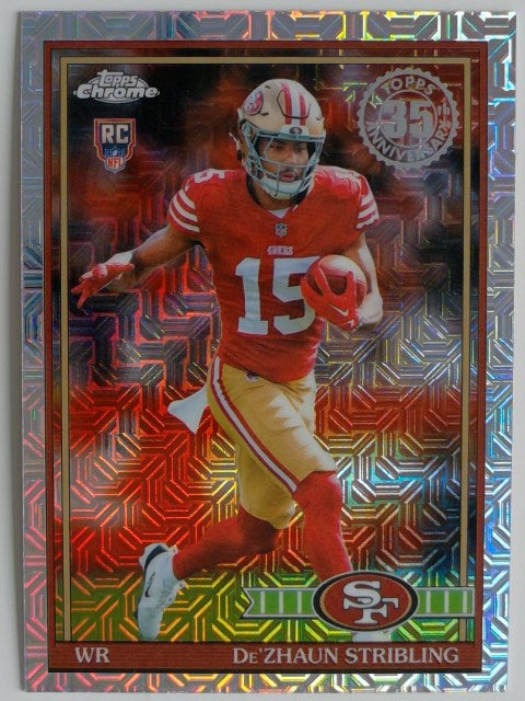 2026 Topps Flagship 1991 Topps Rookies Chrome De'Zhaun Stribling #91TRC-36