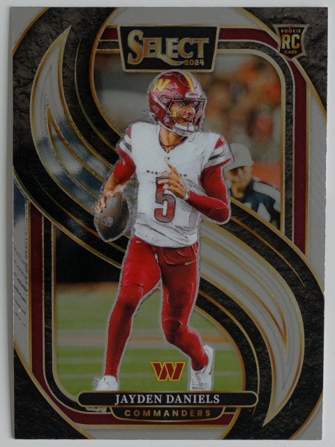 2024 Panini Select Football Jayden Daniels #112 RC