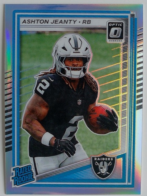 2025 Donruss Optic Football Holo Ashton Jeanty #202 RC