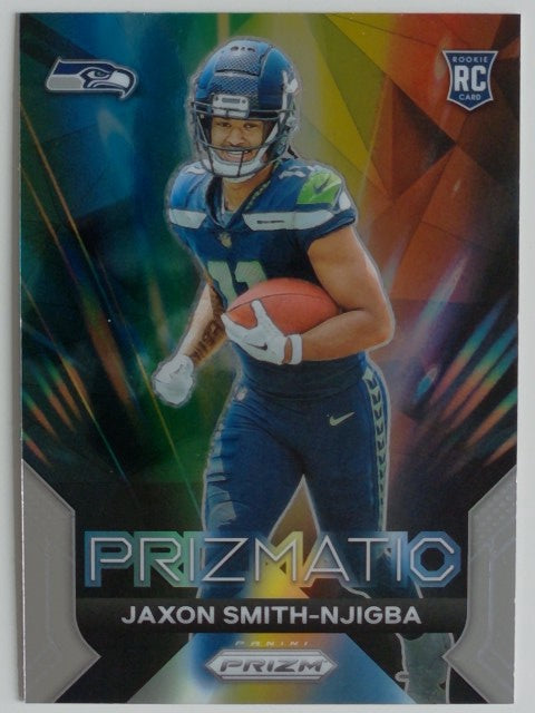 2023 Panini Prizm Football Prizmatic Prizms Silver Jaxon Smith-Njigba #1