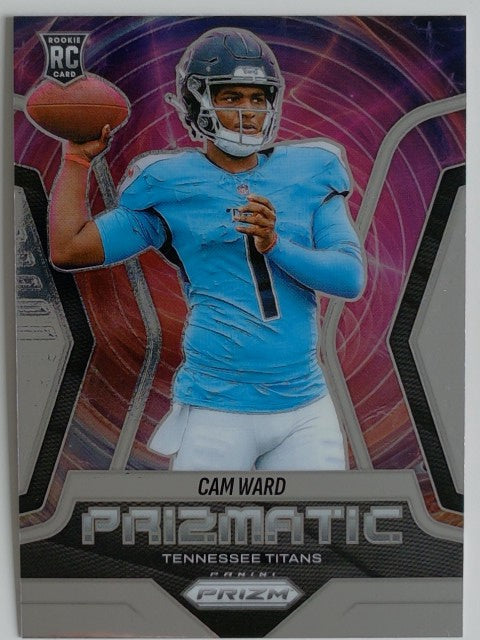 2025 Panini Prizm Football Prizmatic Cam Ward #4