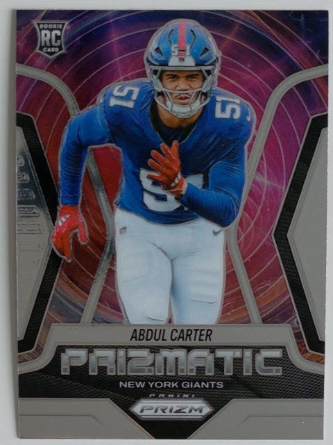 2025 Panini Prizm Football Prizmatic Abdul Carter #10