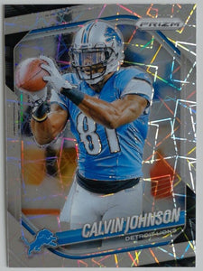 2025 Panini Prizm Football Lazer Calvin Johnson #111