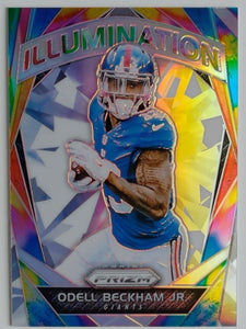 2017 Panini Prizm Football Illumination Prizm Odell Beckham Jr. #2
