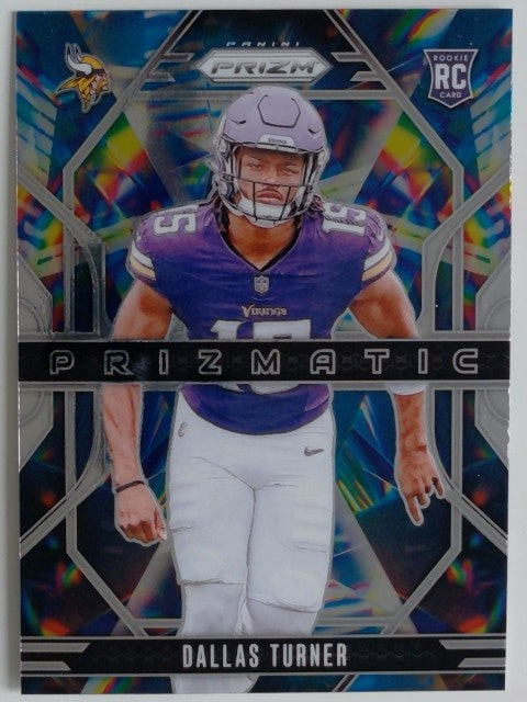2024 Panini Prizm Football Prizmatic Dallas Turner #17
