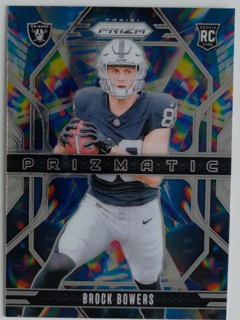 2024 Panini Prizm Football Prizmatic Brock Bowers #20