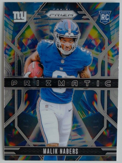 2024 Panini Prizm Football Prizmatic Malik Nabers #13