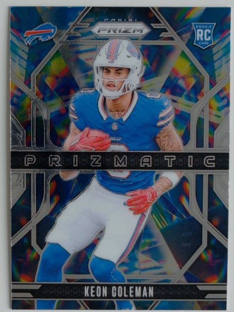 2024 Panini Prizm Football Prizmatic Keon Coleman #15