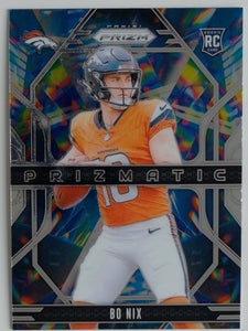 2024 Panini Prizm Football Prizmatic Bo Nix #11