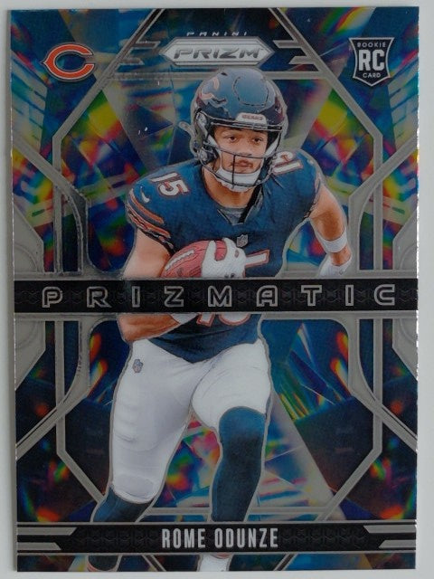 2024 Panini Prizm Football Prizmatic Rome Odunze #9
