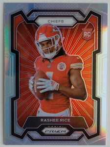 2023 Panini Prizm Football Rookie Variations Prizms Silver Rashee Rice #326