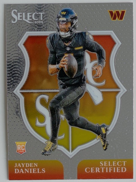 2024 Panini Select Football Select Certified Rookies Jayden Daniels #2