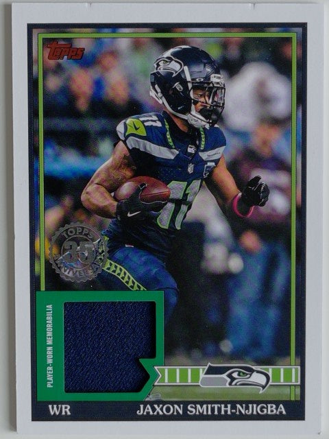 2026 Topps Flagship 1991 Topps Relics Jaxon Smith-Njigba #91TFR-JS