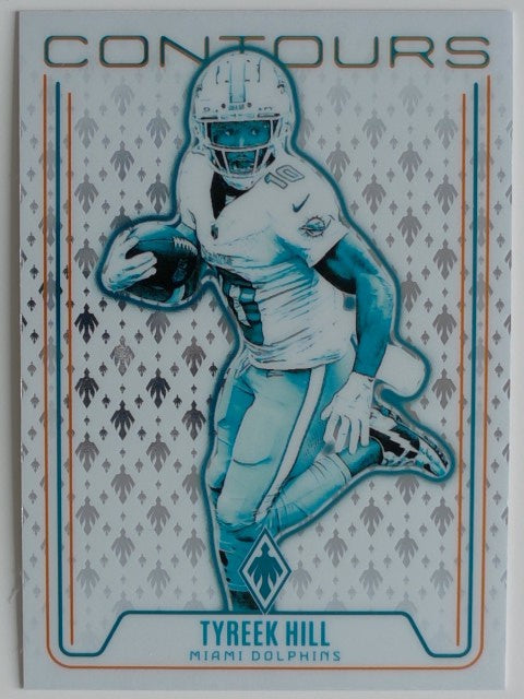 2024 Panini Phoenix Football Contours Tyreek Hill #CON-THL
