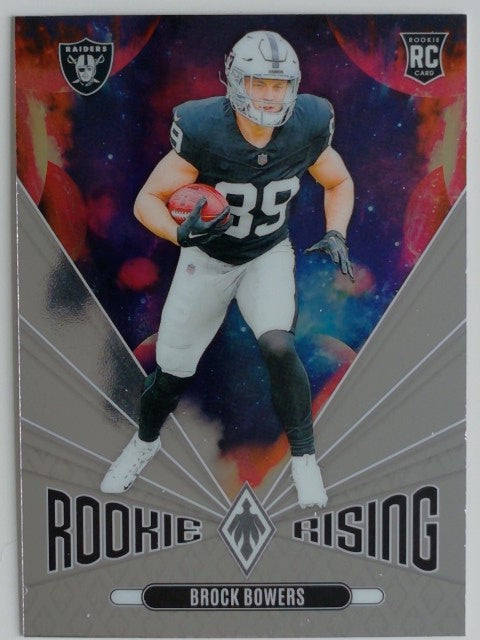 2024 Panini Phoenix Football Rookie Rising Brock Bowers #RR-BBS