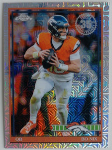 2026 Topps Flagship Football 1991 Topps Football Chrome Bo Nix #91TC-31