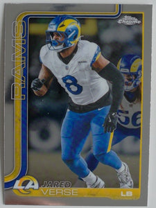 2025 Topps Chrome Football Jared Verse #173