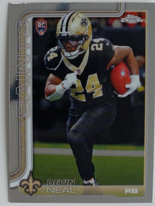 2025 Topps Chrome Football Devin Neal #391 RC
