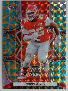 2022 Panini Mosaic Football Mosaic Tessellation 05/15 Chris Jones #99