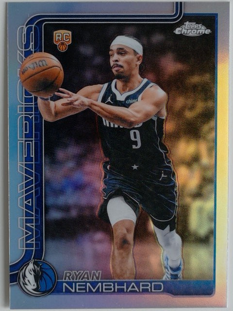 2025-26 Topps Chrome Update Basketball Refractor Ryan Nembhard #187 RC