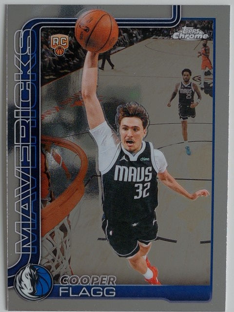 2025-26 Topps Chrome Update Basketball Cooper Flagg #151 RC
