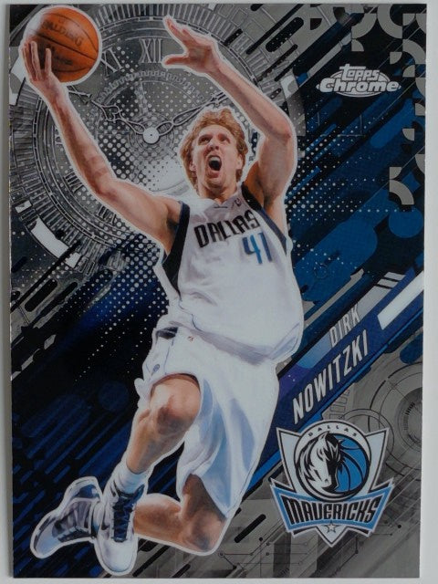 2025-26 Topps Chrome Update Basketball Go Time Dirk Nowitzki #GT-7