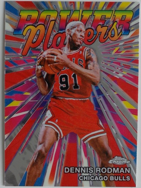 2025-26 Topps Chrome Update Basketball Power Players Dennis Rodman #PP-22