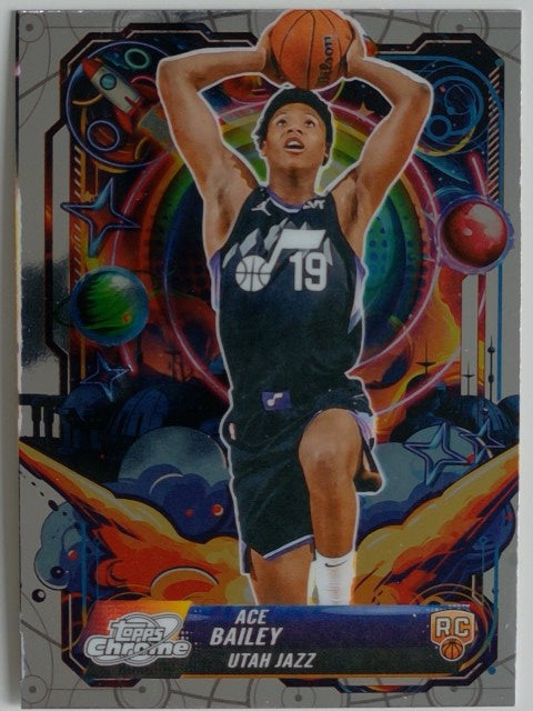 2025-26 Topps Chrome Cosmic Basketball Propulsion Ace Bailey #PRP-20