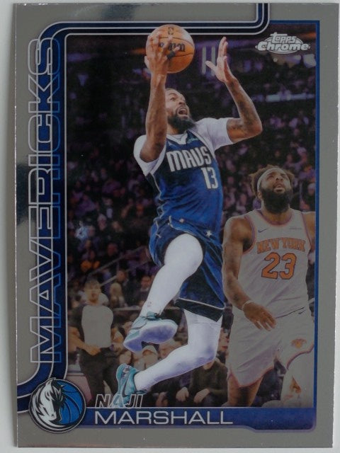 2025-26 Topps Chrome Update Basketball Naji Marshall #120