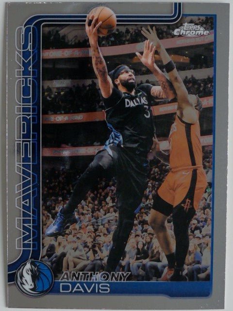 2025-26 Topps Chrome Update Basketball Anthony Davis #4