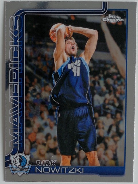 2025-26 Topps Chrome Update Basketball Dirk Nowitzki #146