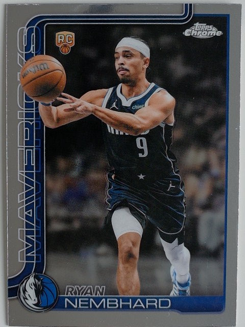 2025-26 Topps Chrome Update Basketball Ryan Nembhard #187 RC