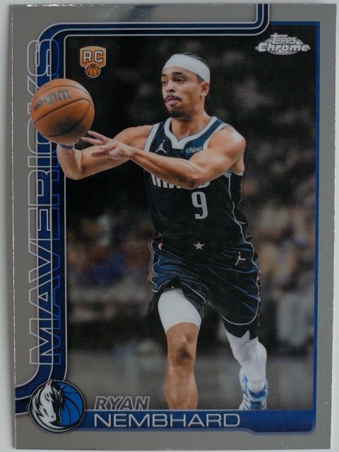 2025-26 Topps Chrome Update Basketball Ryan Nembhard #187 RC
