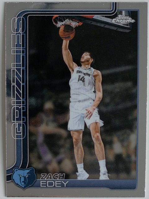 2025-26 Topps Chrome Update Basketball Zach Edey #111