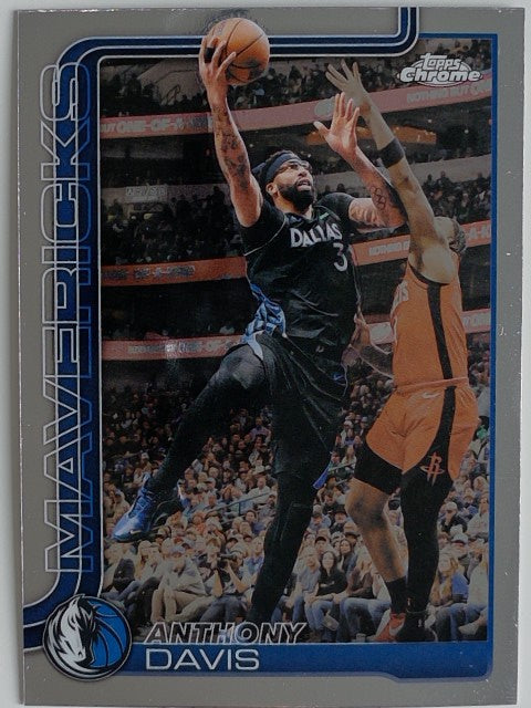 2025-26 Topps Chrome Update Basketball Anthony Davis #4