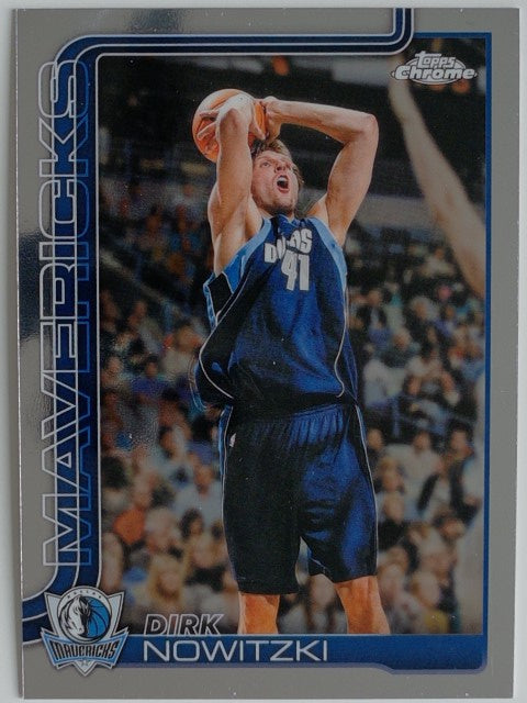 2025-26 Topps Chrome Update Basketball Dirk Nowitzki #146