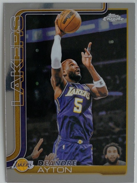 2025-26 Topps Chrome Update Basketball Deandre Ayton #104