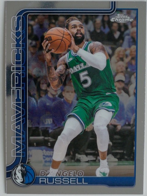 2025-26 Topps Chrome Update Basketball D’Angelo Russell #90