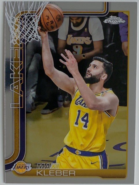 2025-26 Topps Chrome Basketball Maxi Kleber #157