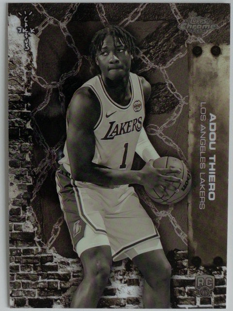 2025-26 Topps Chrome Cactus Jack Basketball Adou Thiero #96